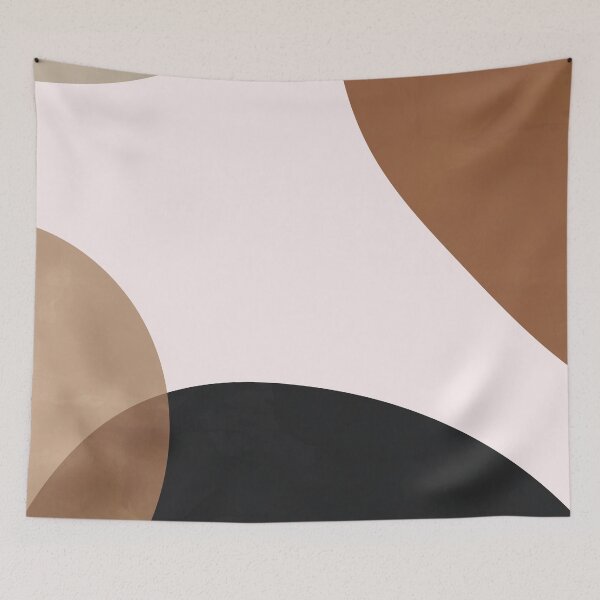 Item preview, Abstract Shapes, Scandinavian Wall Art 1 designed and sold by technicolorable_art.