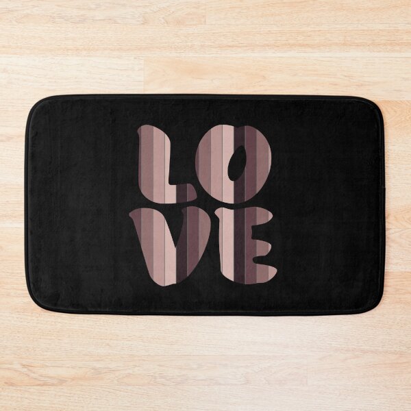Item preview, Letters spelling LOVE with colorful stripes designed and sold by With My Hands By K.