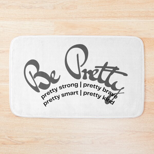 Item preview, Be Pretty Half Circle Black Design designed and sold by SweetAndSpice.