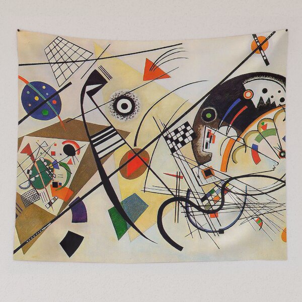Item preview, Transverse Line by Wassily Kandinsky designed and sold by IndieArtDream.
