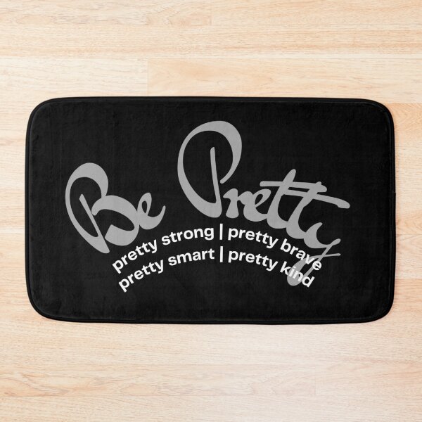 Item preview, Be Pretty Half Circle White Design designed and sold by SweetAndSpice.