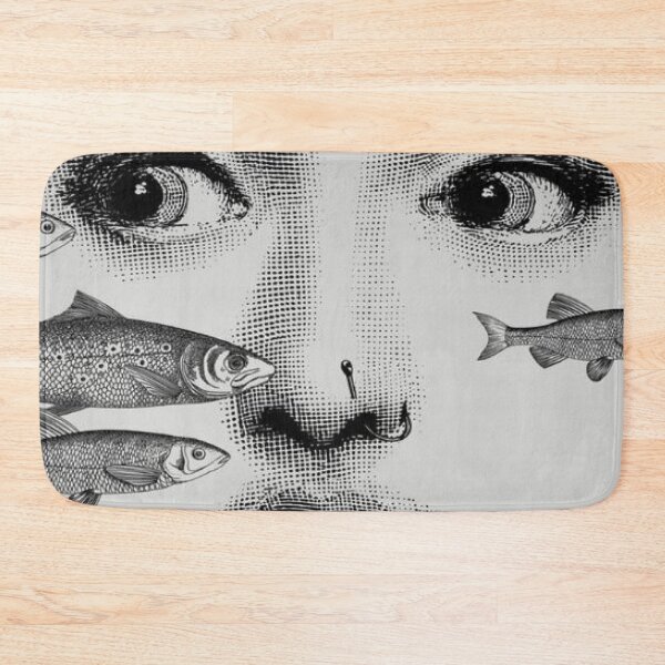 Fornasetti Fishes Bath Mat