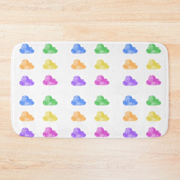Item preview, colorful watercolor clouds designed and sold by hadassahr.