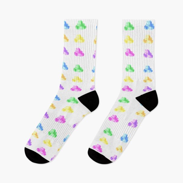 Item preview, colorful watercolor clouds designed and sold by hadassahr.