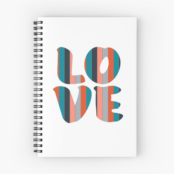 Item preview, Letters spelling LOVE with colorful stripes designed and sold by With My Hands By K.