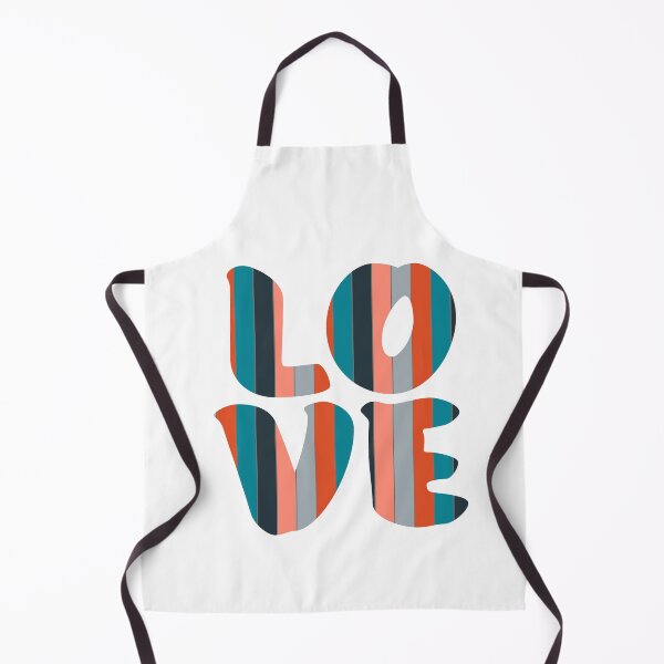 Item preview, Letters spelling LOVE with colorful stripes designed and sold by With My Hands By K.