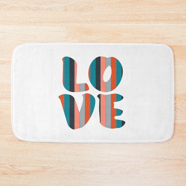 Item preview, Letters spelling LOVE with colorful stripes designed and sold by With My Hands By K.