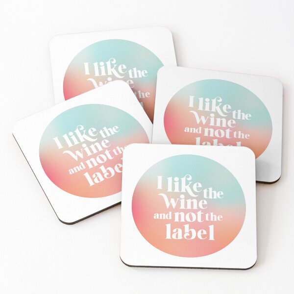 Item preview, "I Like the Wine and Not the Label" designed and sold by theupperlefty.