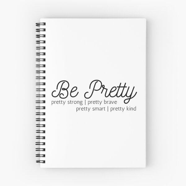 Item preview, Be Pretty Cursive Black Design designed and sold by SweetAndSpice.