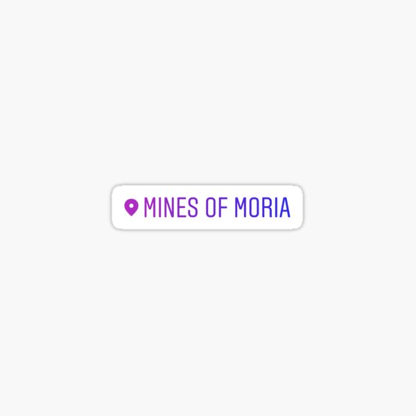 Item preview, Mines of Moria designed and sold by Sketches15.