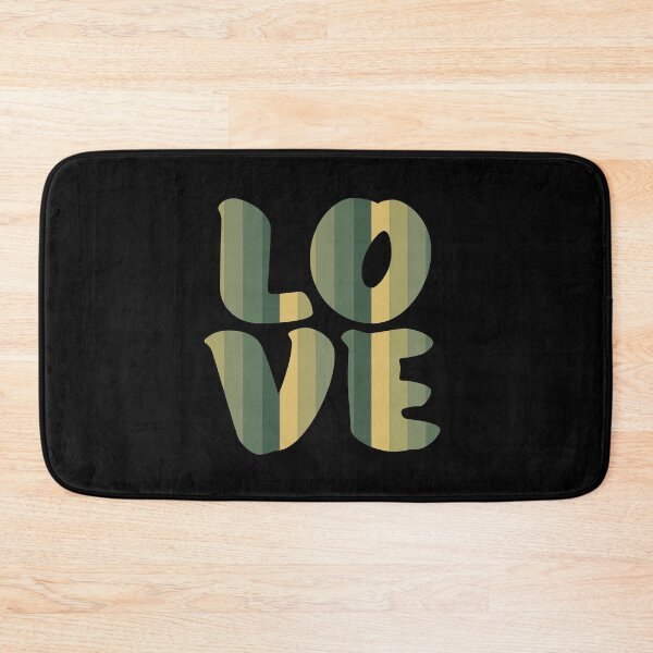 Item preview, Letters spelling LOVE with colorful stripes designed and sold by With My Hands By K.