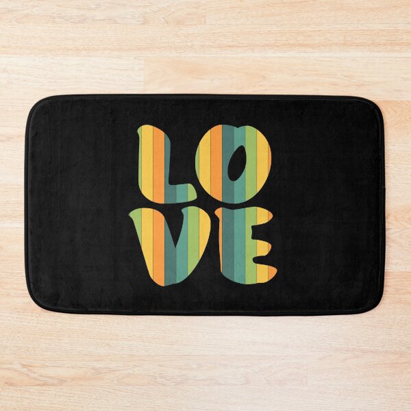 Item preview, Letters spelling LOVE with colorful stripes designed and sold by With My Hands By K.