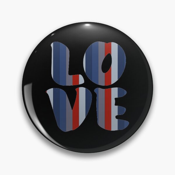 Item preview, Letters spelling LOVE with colorful stripes designed and sold by With My Hands By K.