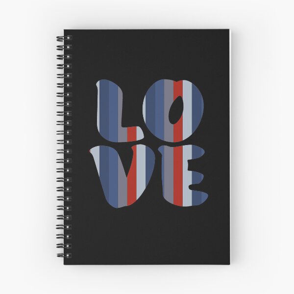 Item preview, Letters spelling LOVE with colorful stripes designed and sold by With My Hands By K.