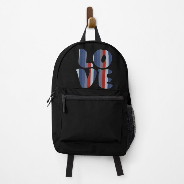 Item preview, Letters spelling LOVE with colorful stripes designed and sold by With My Hands By K.