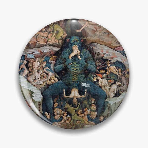 Item preview, The Inferno (Hell) by Giovanni da Modena designed and sold by IndieArtDream.