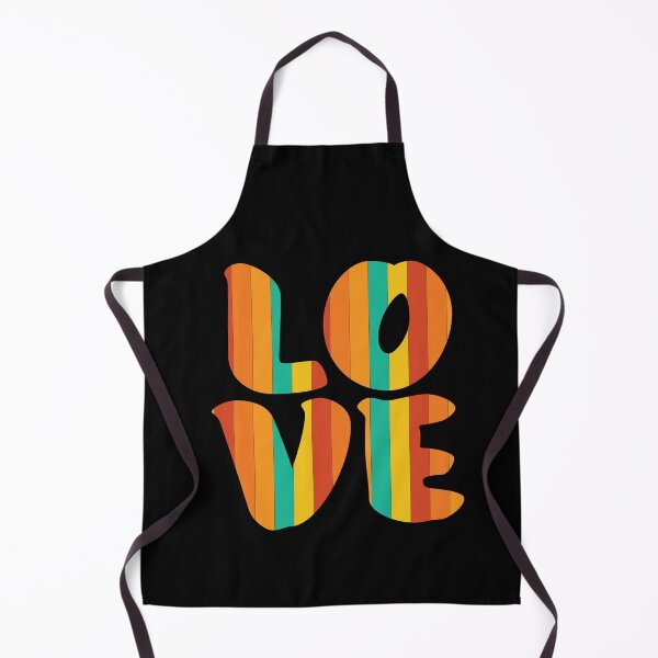 Item preview, Letters spelling LOVE with colorful stripes designed and sold by With My Hands By K.