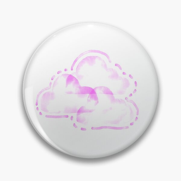 Item preview, Pink watercolor clouds designed and sold by hadassahr.