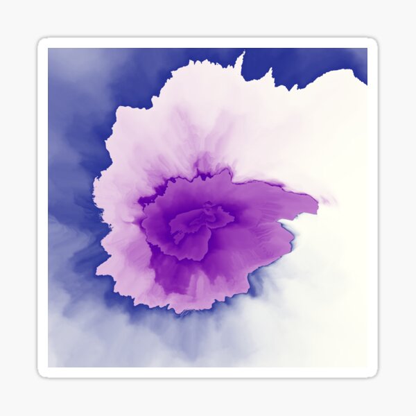 My Carnation Spiral in the Sky Sticker