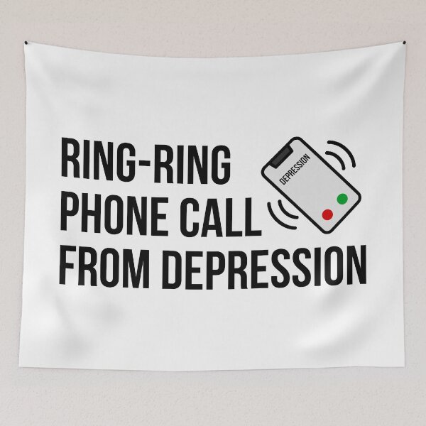 Item preview, Ring-Ring Phone Call From Depression designed and sold by FilipeFerreira.