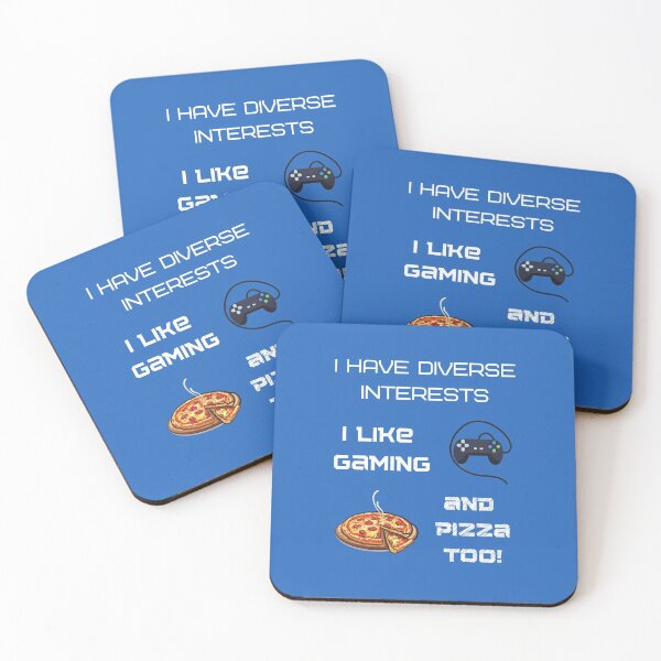 Item preview, I have diverse interests I like gaming and pizza too designed and sold by Ollie P.  Leo.