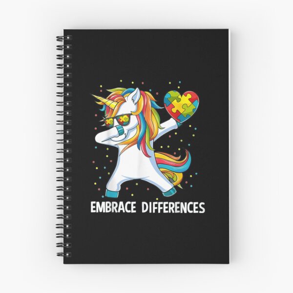 Item preview, Embrace Differences Dabbing Unicorn Autism Awareness  designed and sold by VernonCruz.