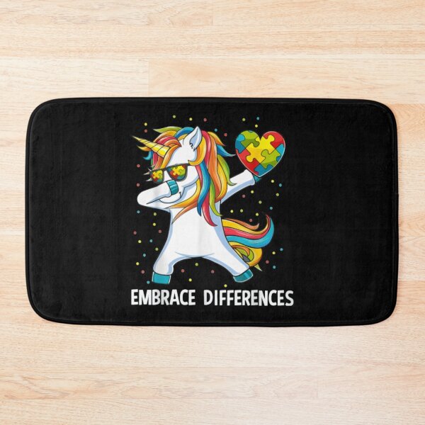 Item preview, Embrace Differences Dabbing Unicorn Autism Awareness  designed and sold by VernonCruz.