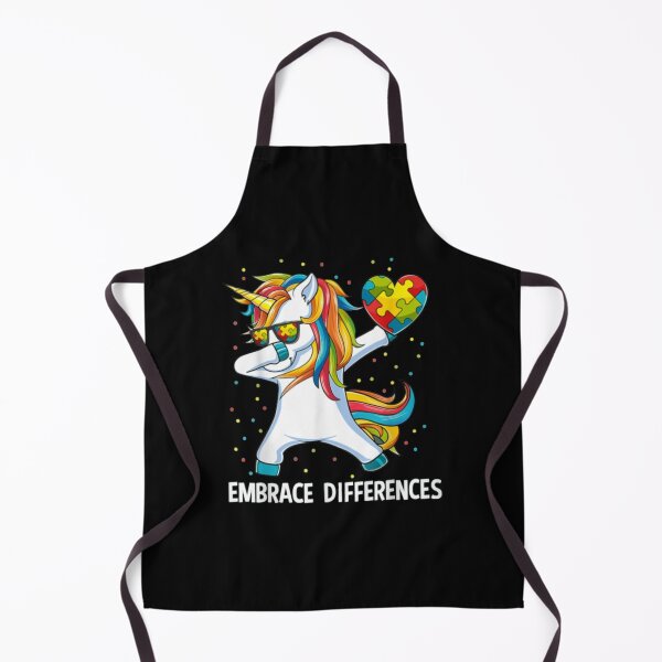 Item preview, Embrace Differences Dabbing Unicorn Autism Awareness designed and sold by VernonCruz.