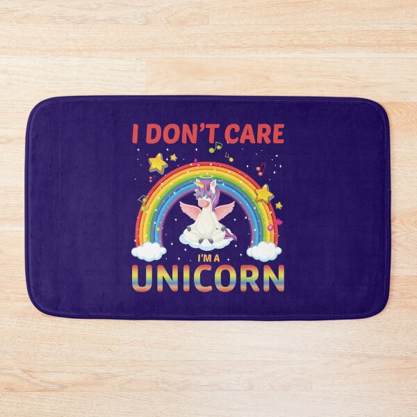 Item preview, I Don't Care, I'm A Unicorn-gift for kids or adults who love unicorn magic designed and sold by BRtisticDesigns.