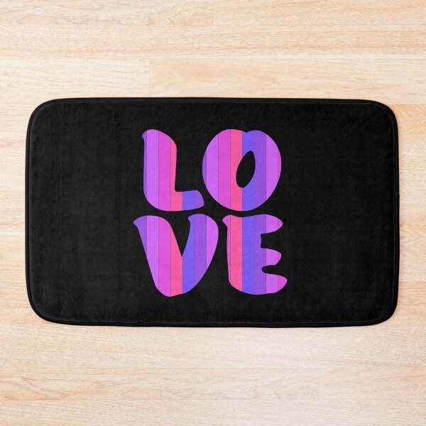 Item preview, Letters spelling LOVE with colorful stripes designed and sold by With My Hands By K.