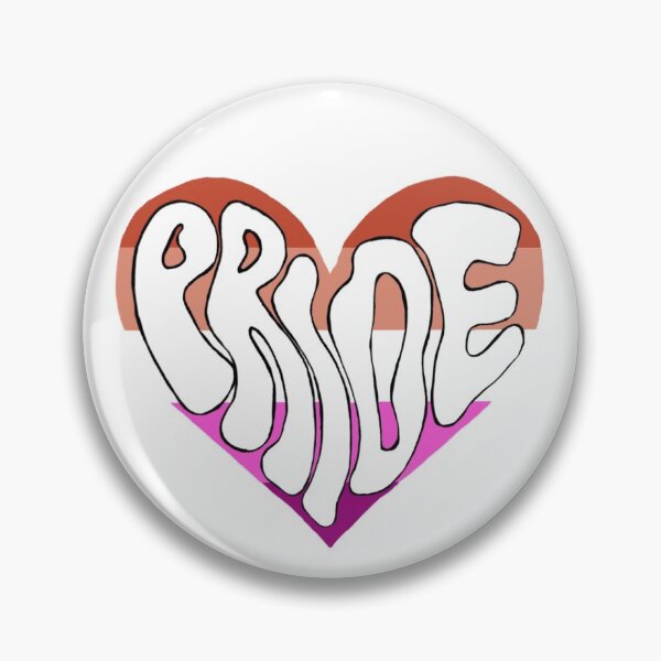 Item preview, Lesbian "Pride" heart doodle  designed and sold by helphumans.