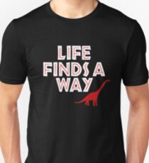 Jurassic Park - Life Finds a Way Unisex T-Shirt