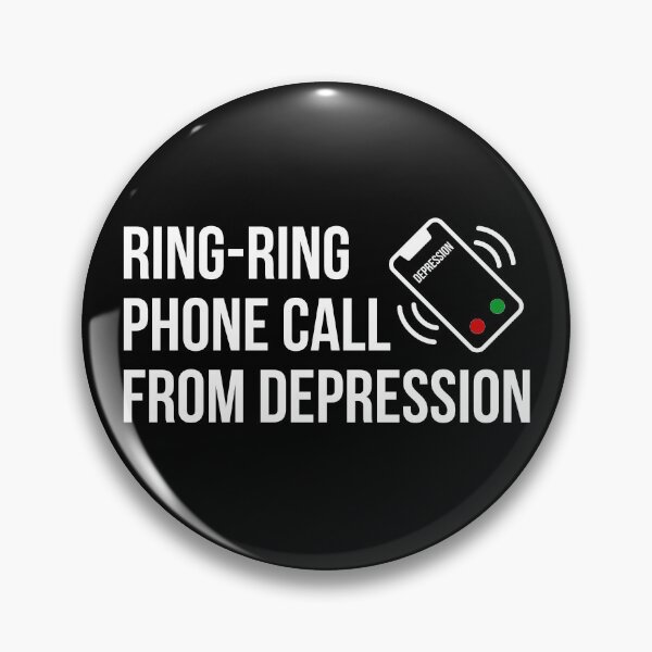 Item preview, Ring-Ring Phone Call From Depression (White) designed and sold by FilipeFerreira.