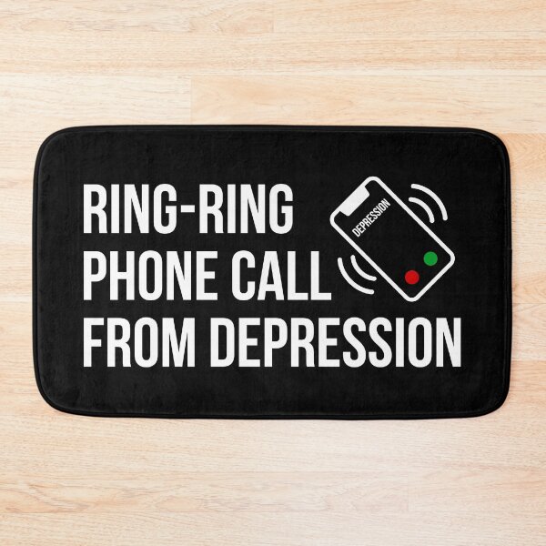 Item preview, Ring-Ring Phone Call From Depression (White) designed and sold by FilipeFerreira.