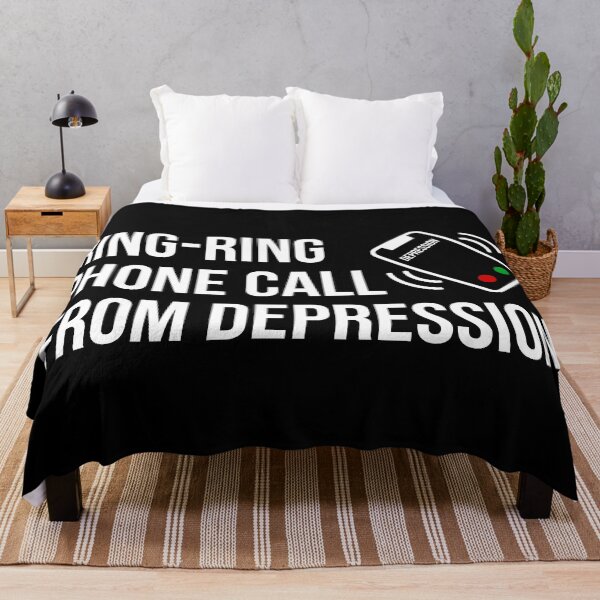Item preview, Ring-Ring Phone Call From Depression (White) designed and sold by FilipeFerreira.