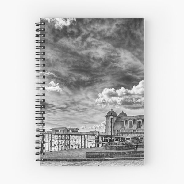 Item preview, Penarth Pier Morning Light 1 Mono designed and sold by Steve Purnell Photography.