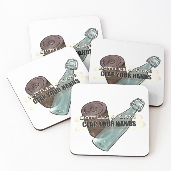 Item preview, Bottles and cans - clap your hands! designed and sold by artsaeologist.
