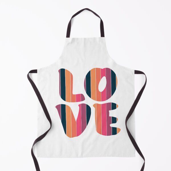 Item preview, Letters spelling LOVE with colorful stripes designed and sold by With My Hands By K.