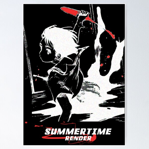 Summertime Render anime Poster for Sale by darkerart