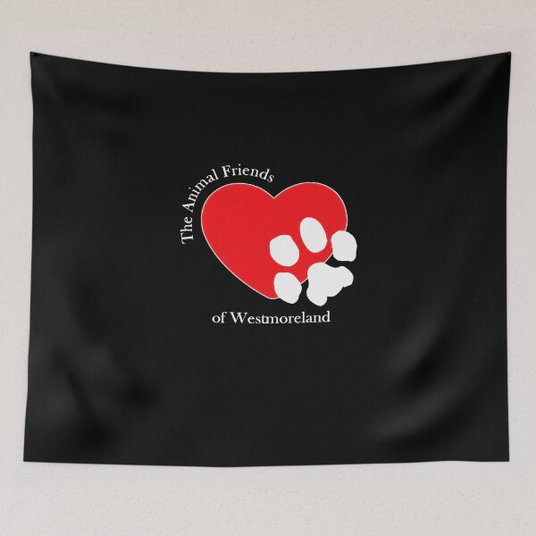 Artikelvorschau, Tierfreunde von Westmoreland Logo - Weiß entworfen und verkauft von AnyPlumbing.