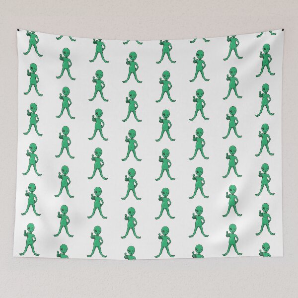 Item preview, Alien Thumbs up gift idea for conspiracy theorists or alien lovers designed and sold by BRtisticDesigns.