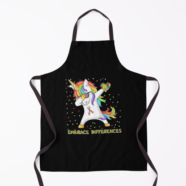 Item preview, Embrace Differences Dabbing Unicorn Autism Awareness designed and sold by VernonCruz.