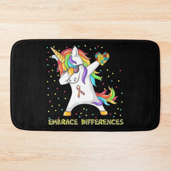 Item preview, Embrace Differences Dabbing Unicorn Autism Awareness  designed and sold by VernonCruz.