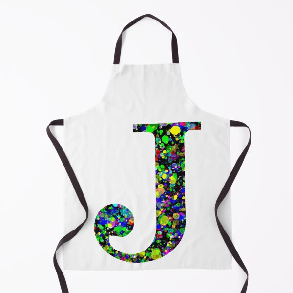 Item preview, Letter J Paint Splatter designed and sold by Handstand365.