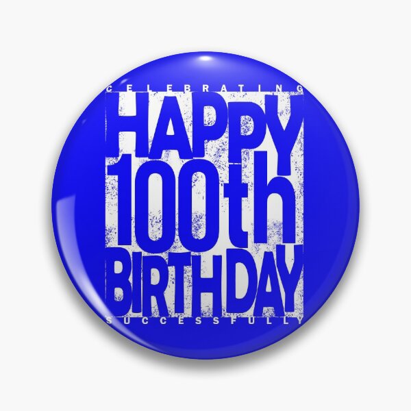 Item preview, celebrating 100th birthday - back side POD artwork designed and sold by SueSakpal.
