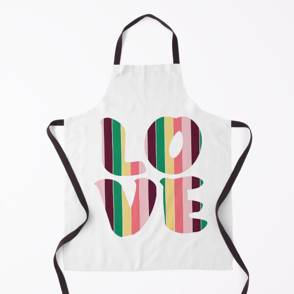 Item preview, Letters spelling LOVE with colorful stripes designed and sold by With My Hands By K.
