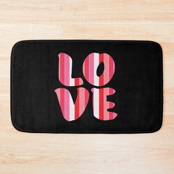 Item preview, Letters spelling LOVE with colorful stripes designed and sold by With My Hands By K.