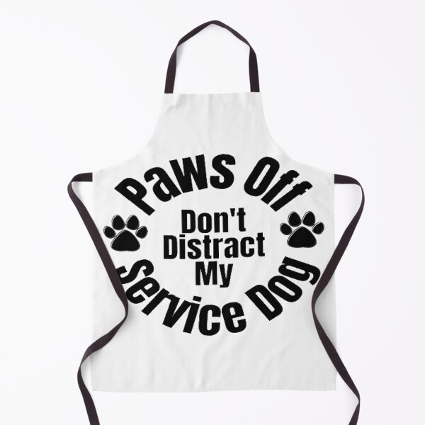 Item preview, Paws Off My Service Dog designed and sold by Kate_Create.