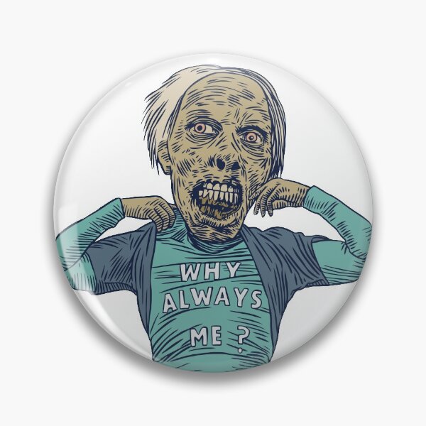 Item preview, Zombie with famous phrase on t-shirt designed and sold by pakaibaung.