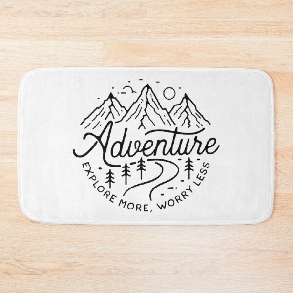 Item preview, Adventure | Explore more | | Worry less | designed and sold by Tarun Bisht.